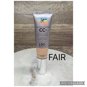 IT Cosmetics  CC+ Cream with SPF 50+ your skin but better CC cream -FAIR